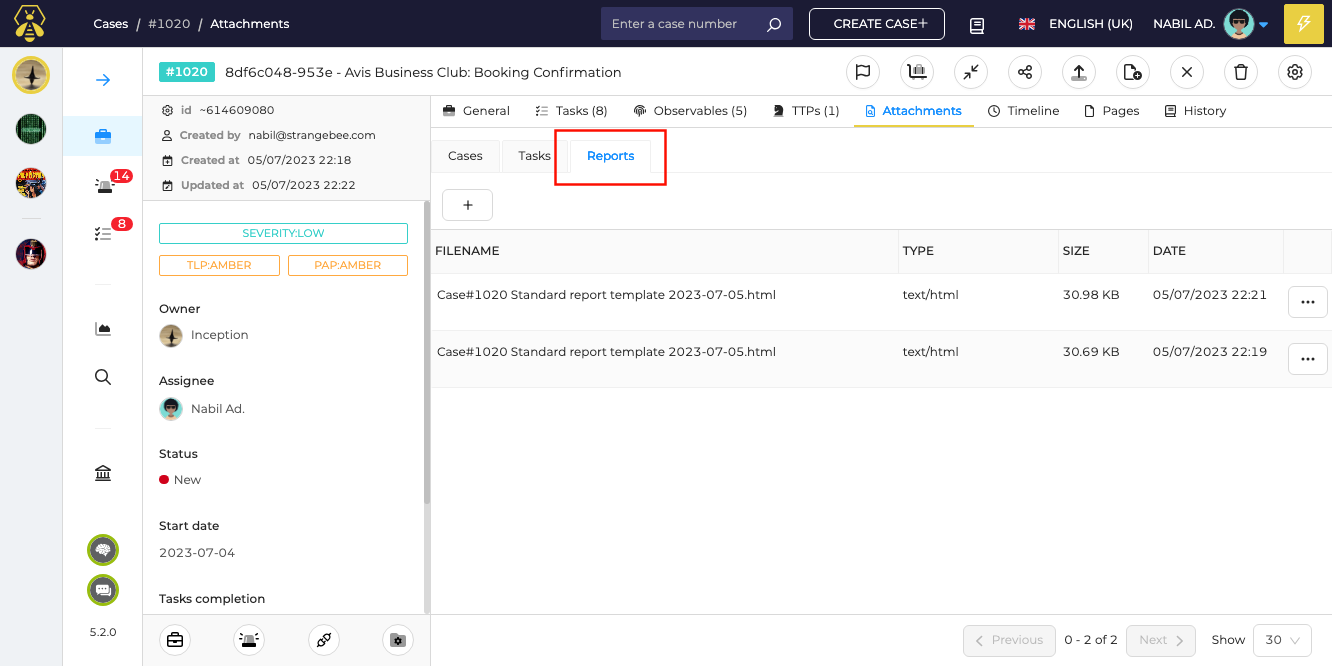 TheHive 5.2: "reporting" for duty!