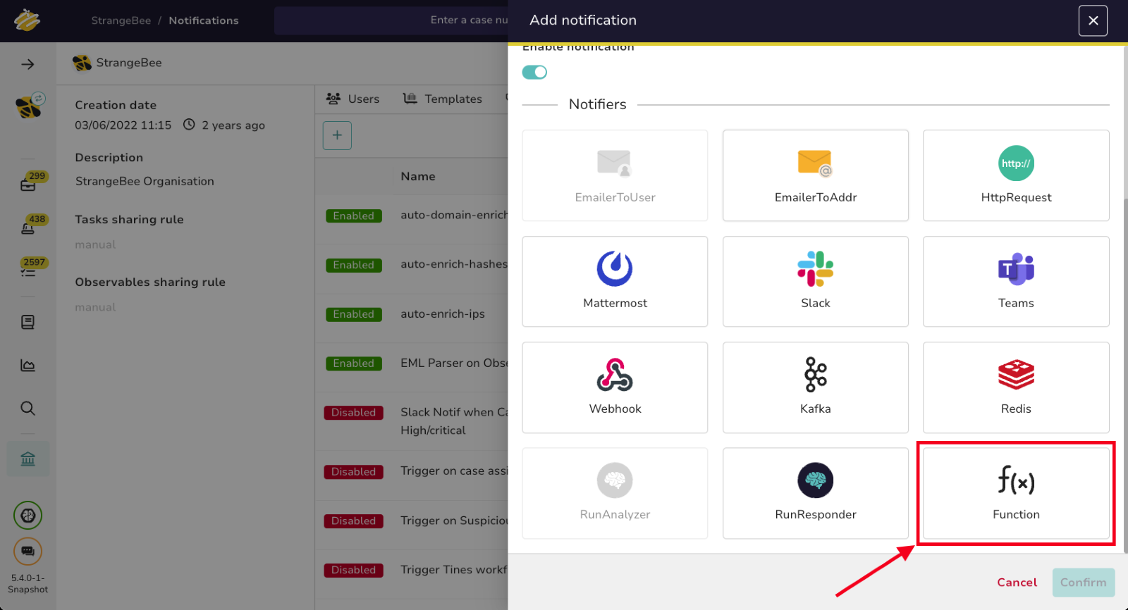 TheHive 5.4 is out: dark mode, better reporting and more