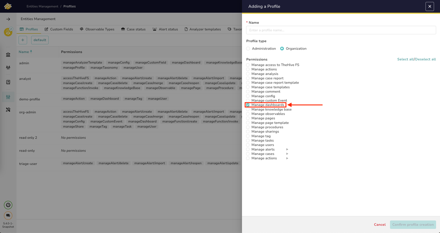 TheHive 5.4 is out: dark mode, better reporting and more