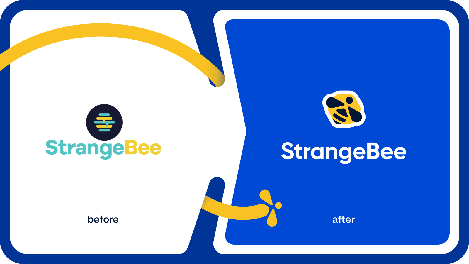 What’s behind the bee-autiful new logos of StrangeBee
